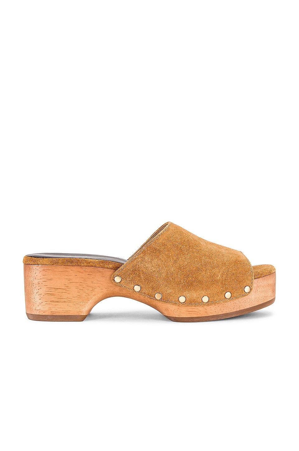 

Шлепанцы Rag & Bone Mara Clog, цвет Tobacco Suede