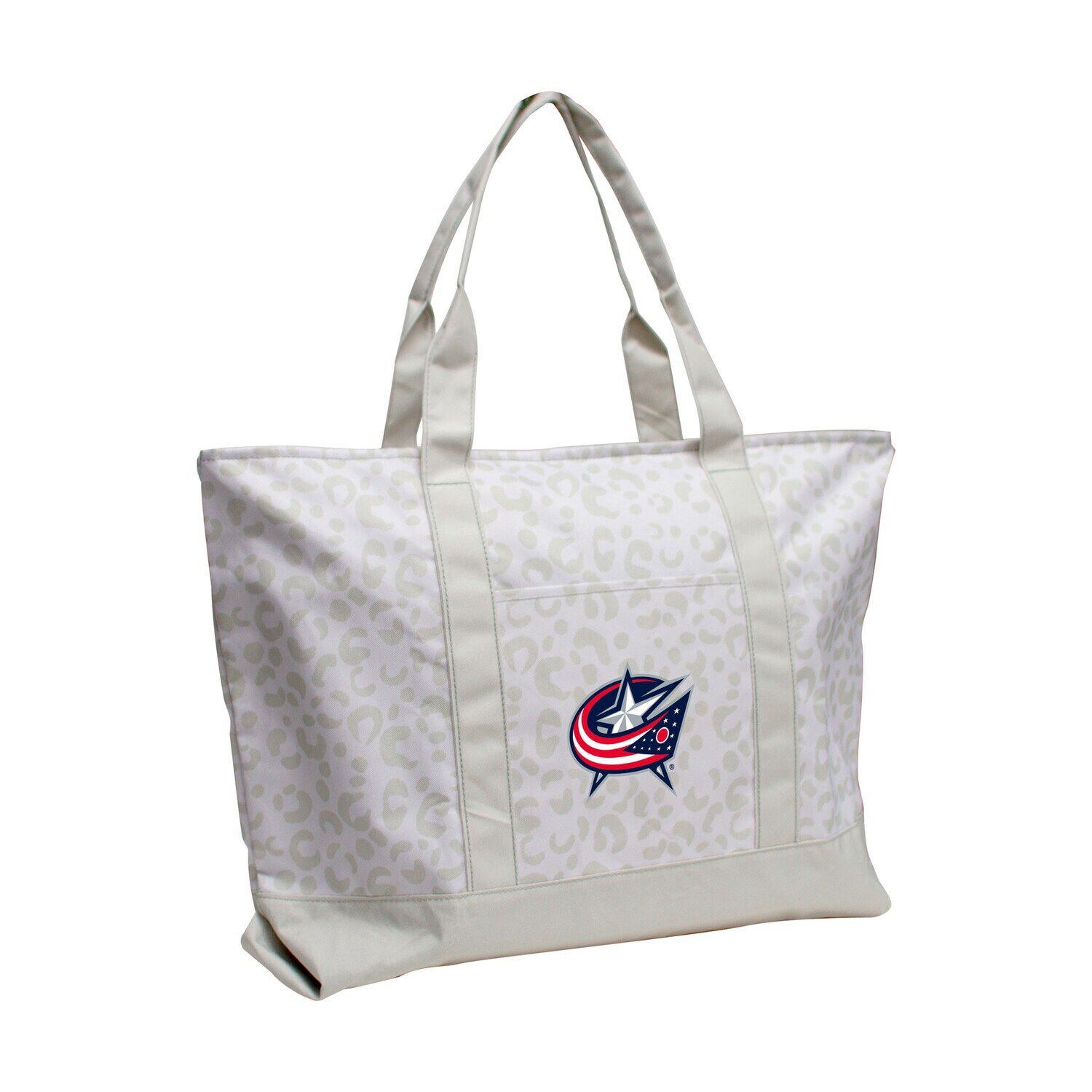 

Сумка-тоут с леопардовым принтом Columbus Blue Jackets