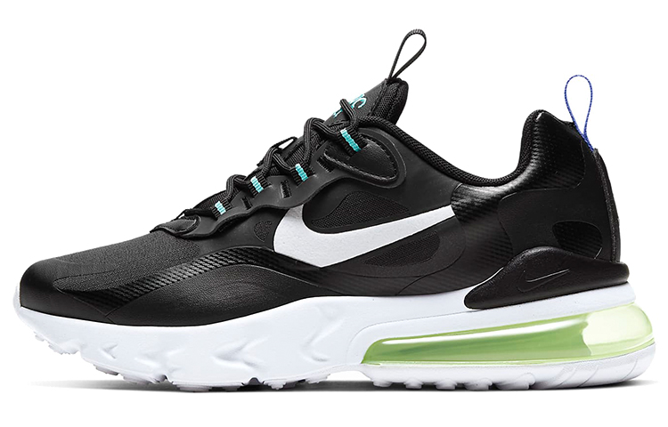 

Кроссовки Air Max 270 женские с низким верхом, белые/черные/зеленые Nike