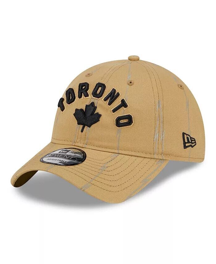 

Мужская золотая регулируемая кепка Toronto Raptors 2023/24 City Edition 9TWENTY New Era, золотой