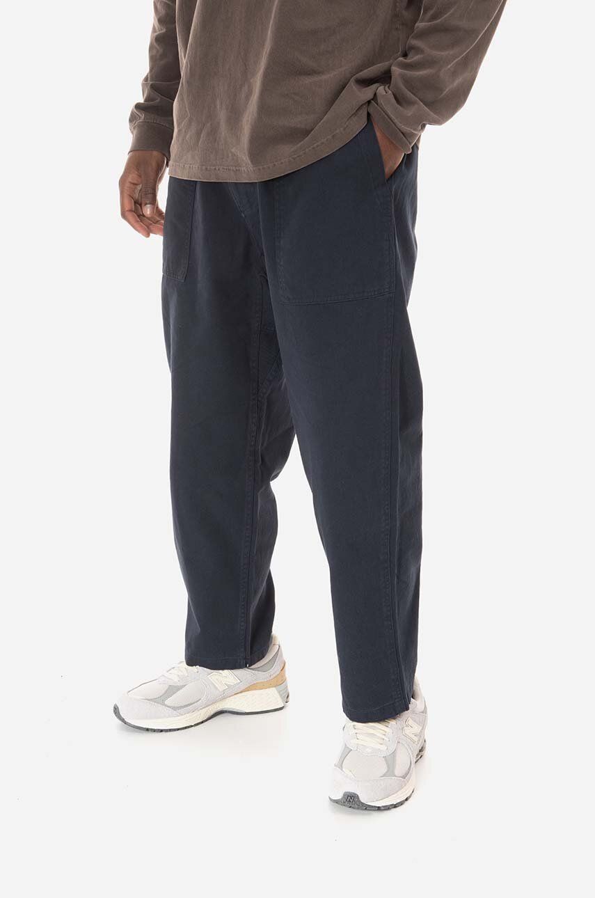 

Хлопковые брюки Gramicci Loose Tapered Pant, темно-синий