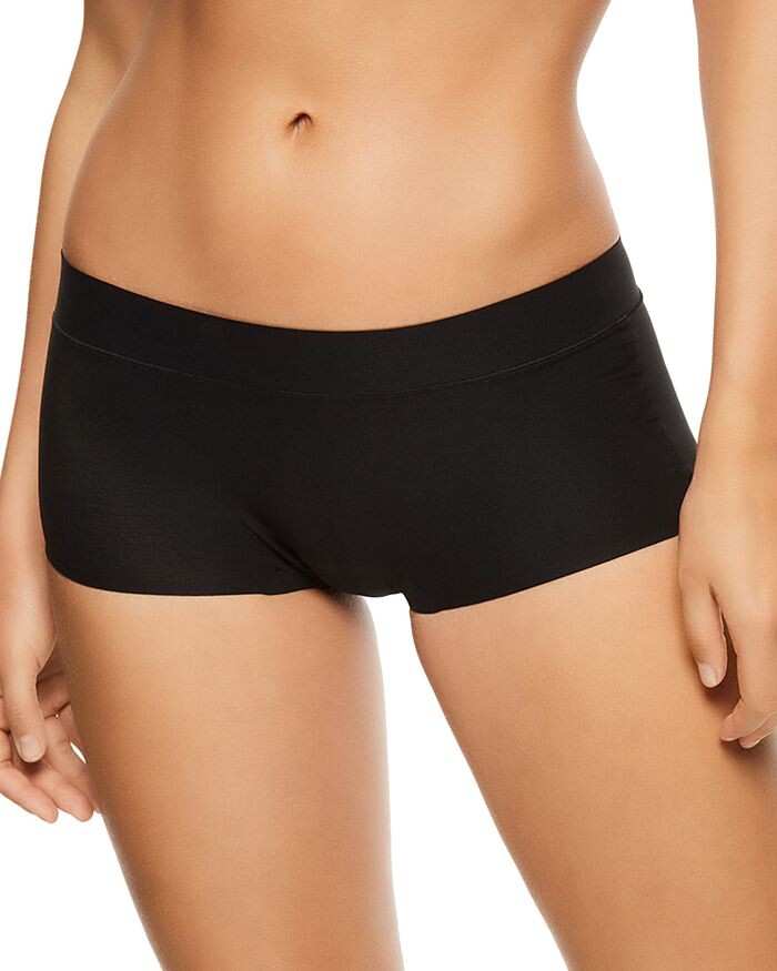 

Кружевные трусы женские Soft Stretch One-Size Boyshort Chantelle, черный