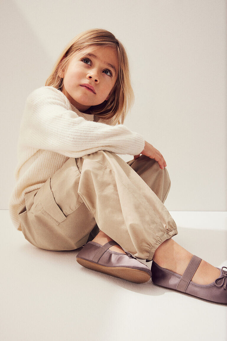 

Джоггеры-карго H&M, бежевый