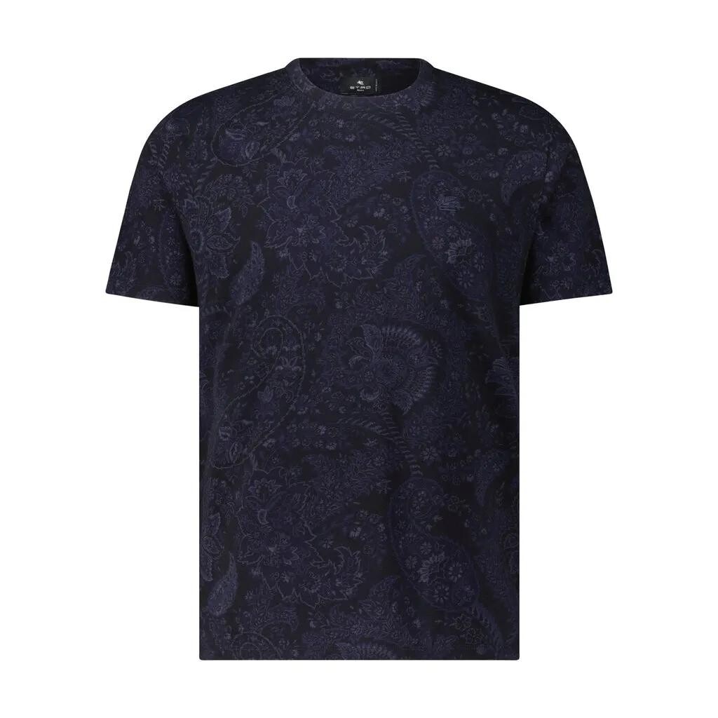

Футболка с принтом пейсли Etro, синий