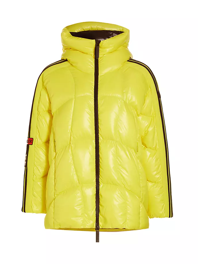 

Пуховик Beiser Moncler x adidas Originals Moncler Genius, желтый