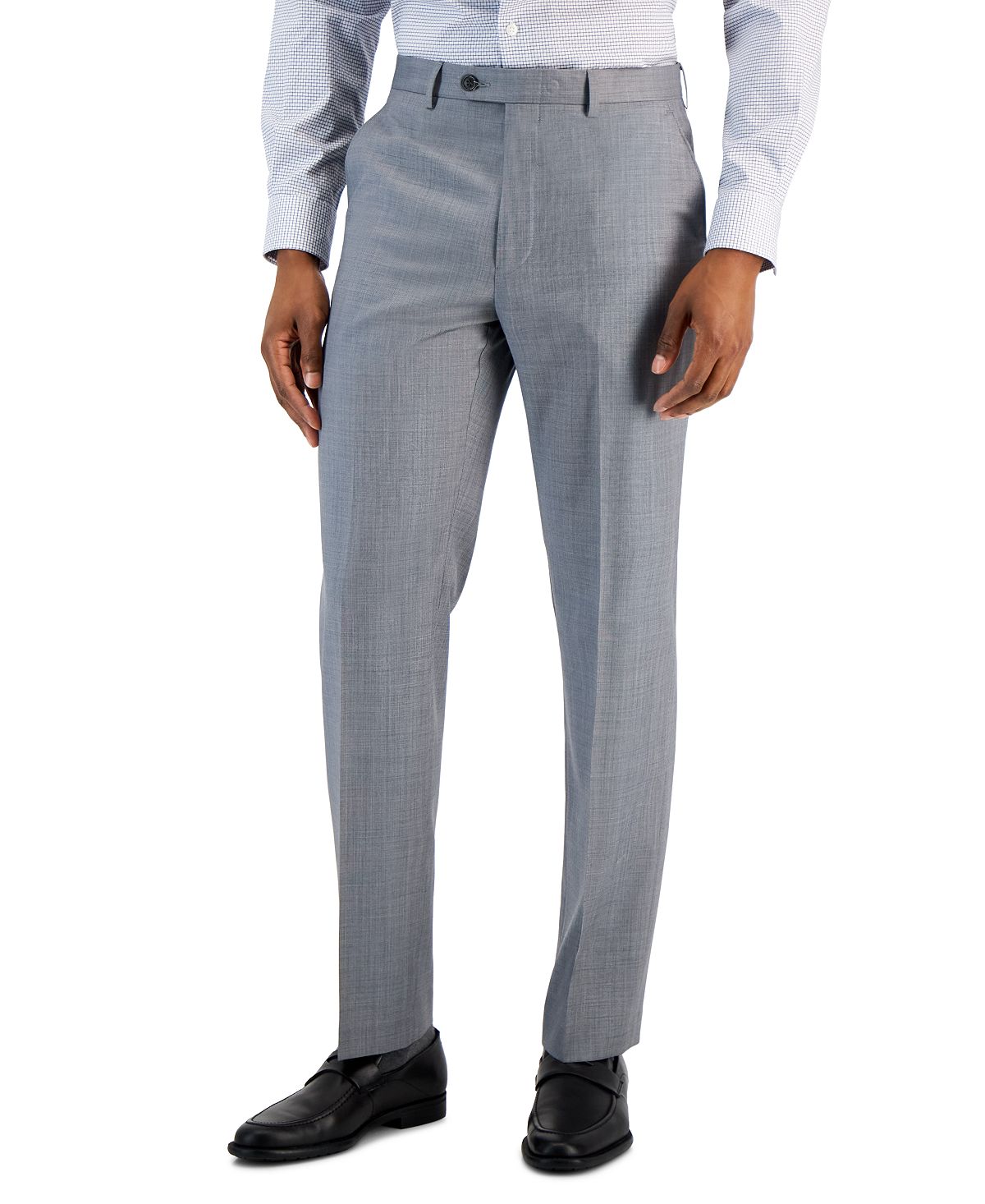Мужские эластичные костюмные брюки классического кроя UltraFlex с плоской передней частью Lauren Ralph Lauren