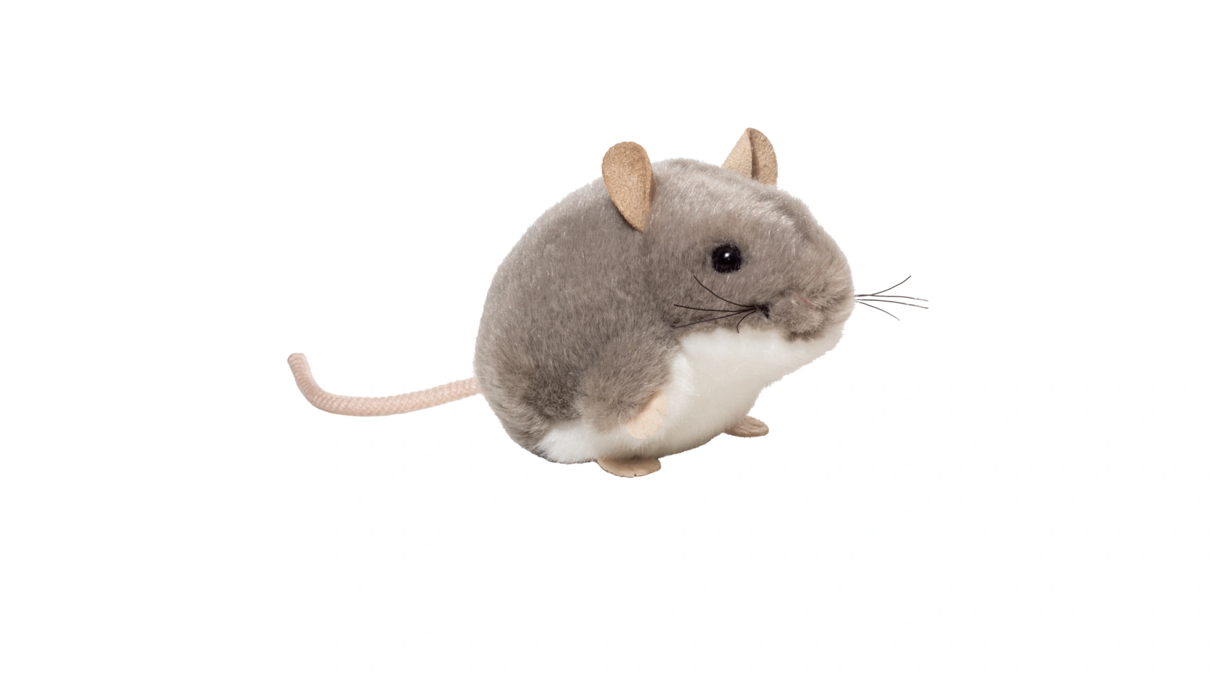 шапочка мышка серая детская универсальная Мышка серая 9 см