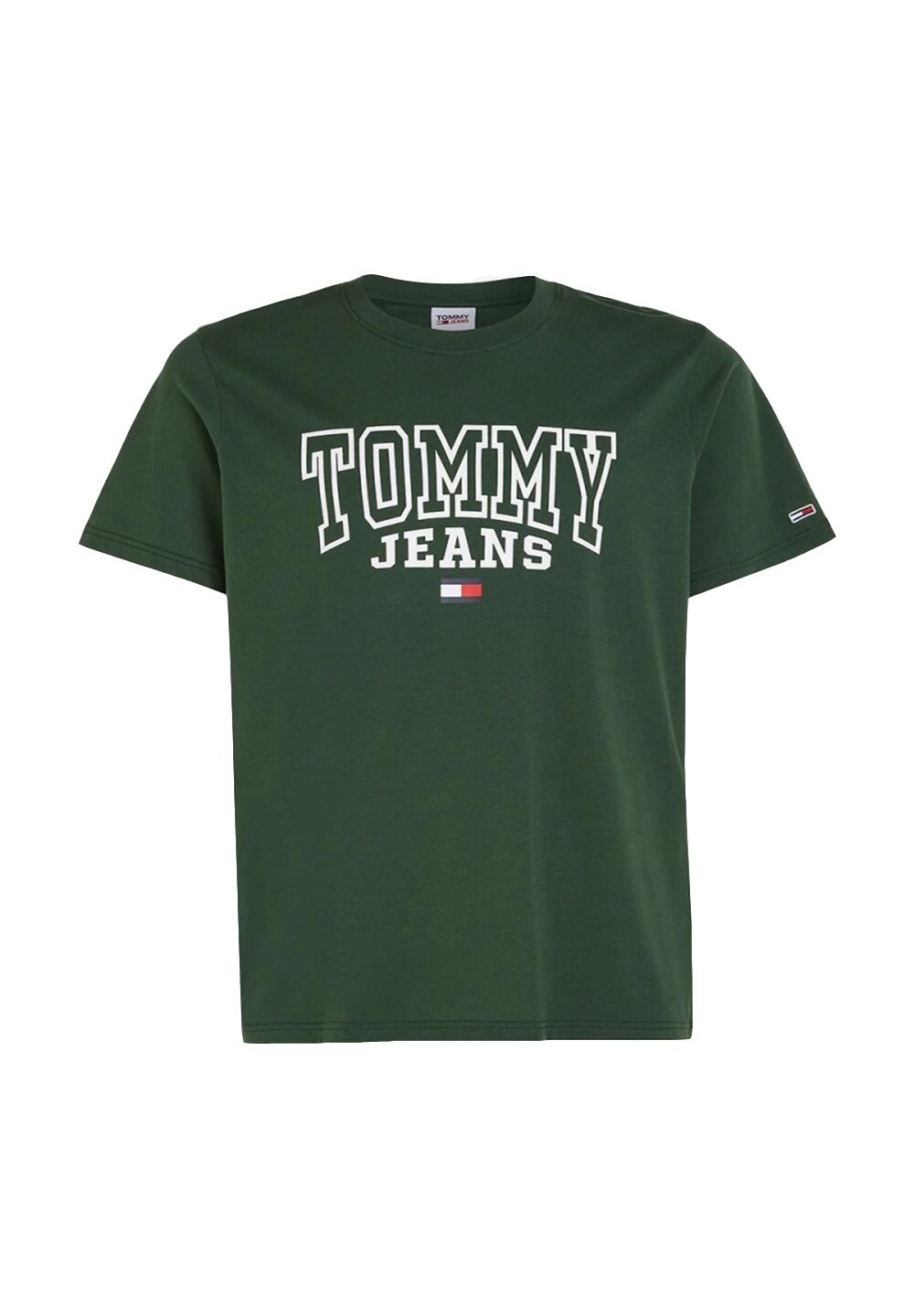 

Футболка с принтом Tommy Jeans, английский зеленый