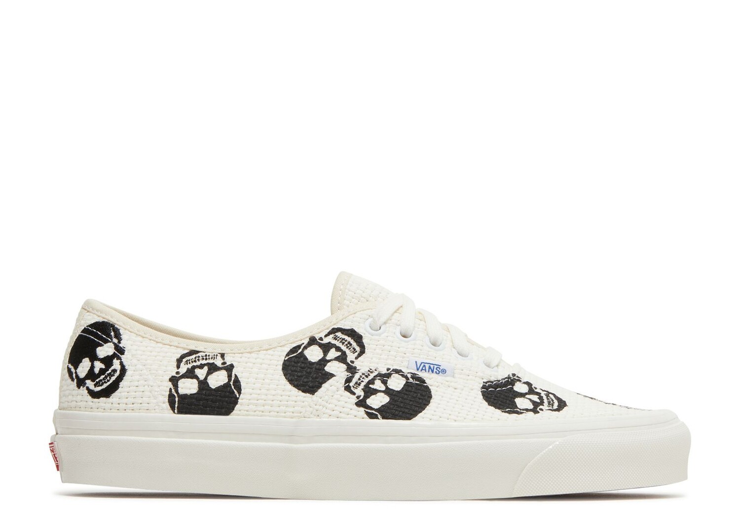 

Кроссовки Vans Authentic 44 Dx 'Anaheim Factory - Needlework Skull', белый, Белый;серый