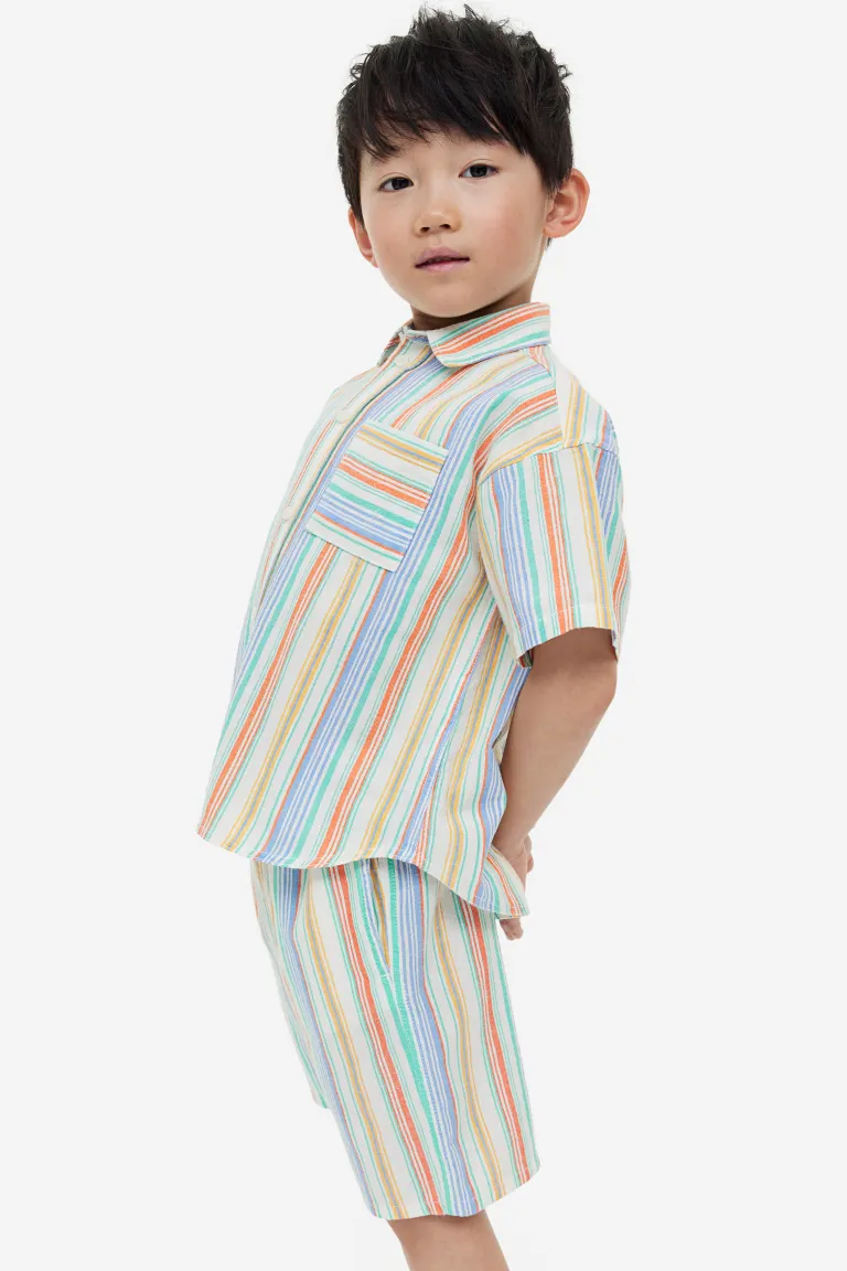 

Шорты на резинке H&M, синий