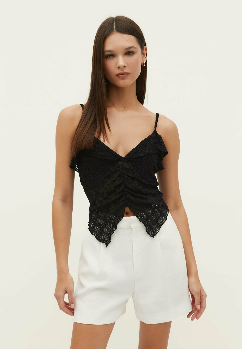 

Топ Stradivarius, черный