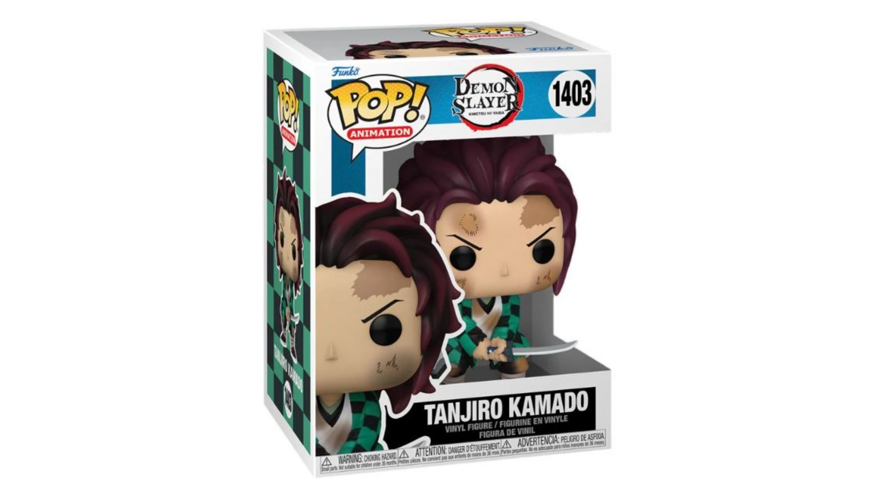 

Funko - Pop! Demon Slayer Танджиро (тренировочный) винил