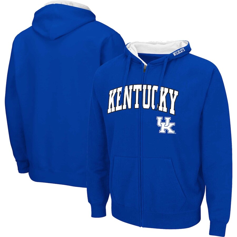 

Толстовка на молнии Colosseum Kentucky Wildcats, роял