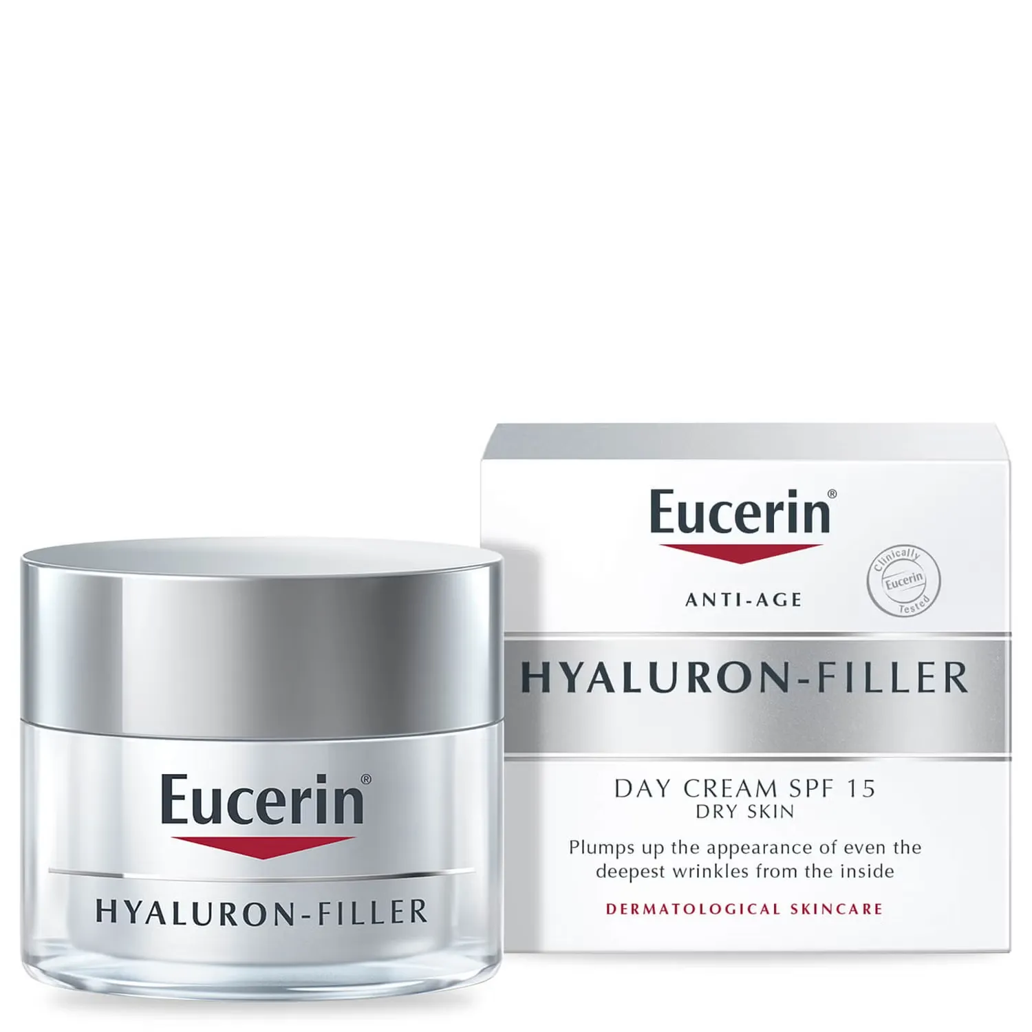 

Anti-Age Hyaluron-Filler Дневной крем для сухой кожи SPF 15 + защита от UVA (50 мл) Eucerin