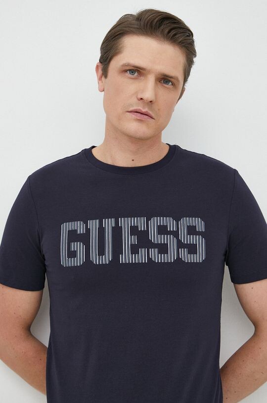 

Футболка Guess, темно-синий
