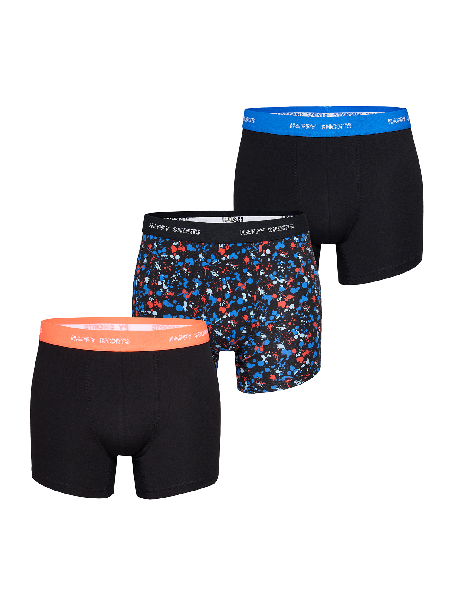 Боксеры Happy Shorts Retro Pants Motive, цвет Neon Colour Splashes
