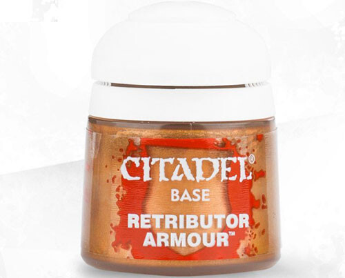 

Миниатюра Games Workshop Citadel Base Paint: Retributor Armour (12ml)