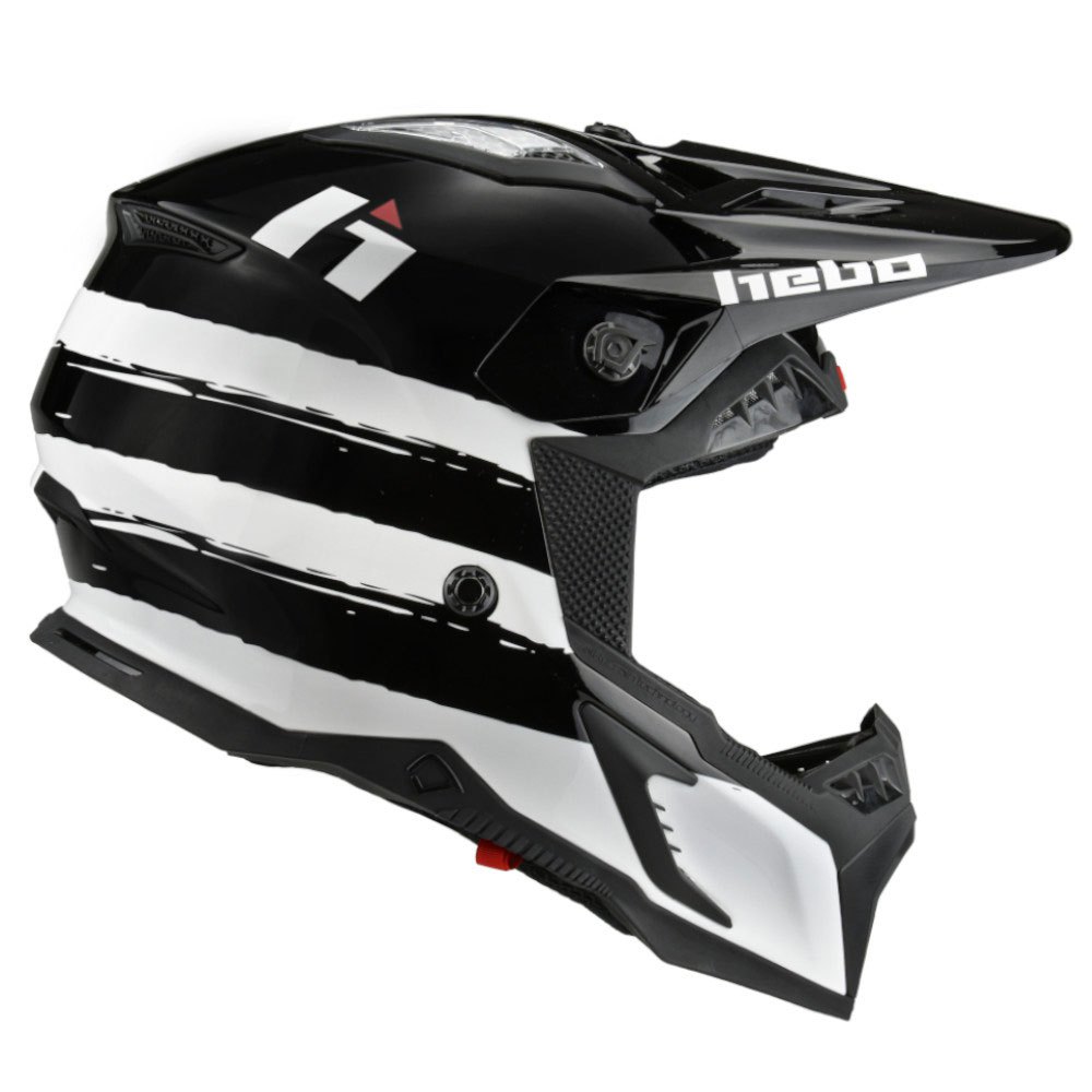 Шлем для мотокросса Hebo HMX-F01 Jail, черный