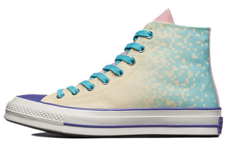 

Туфли Converse из парусины 1970-х годов унисекс Светло-желтый/синий
