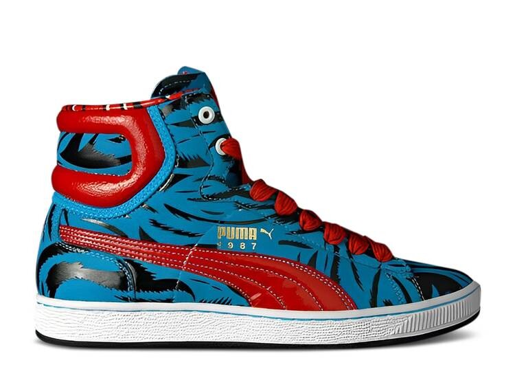 

Кроссовки Puma SANTA CRUZ X FIRST ROUND 'SCREAMING HAND', синий