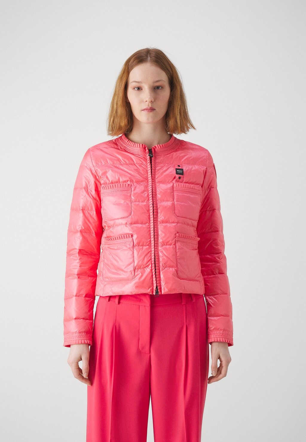 

Пуховик FASHION JACKET Blauer, розовый