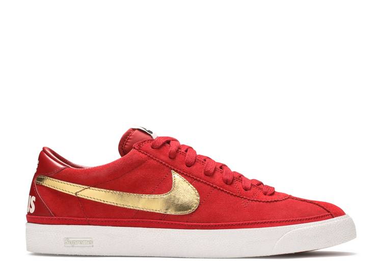 

Кроссовки Nike SUPREME X ZOOM BRUIN SB 'VARSITY RED', красный