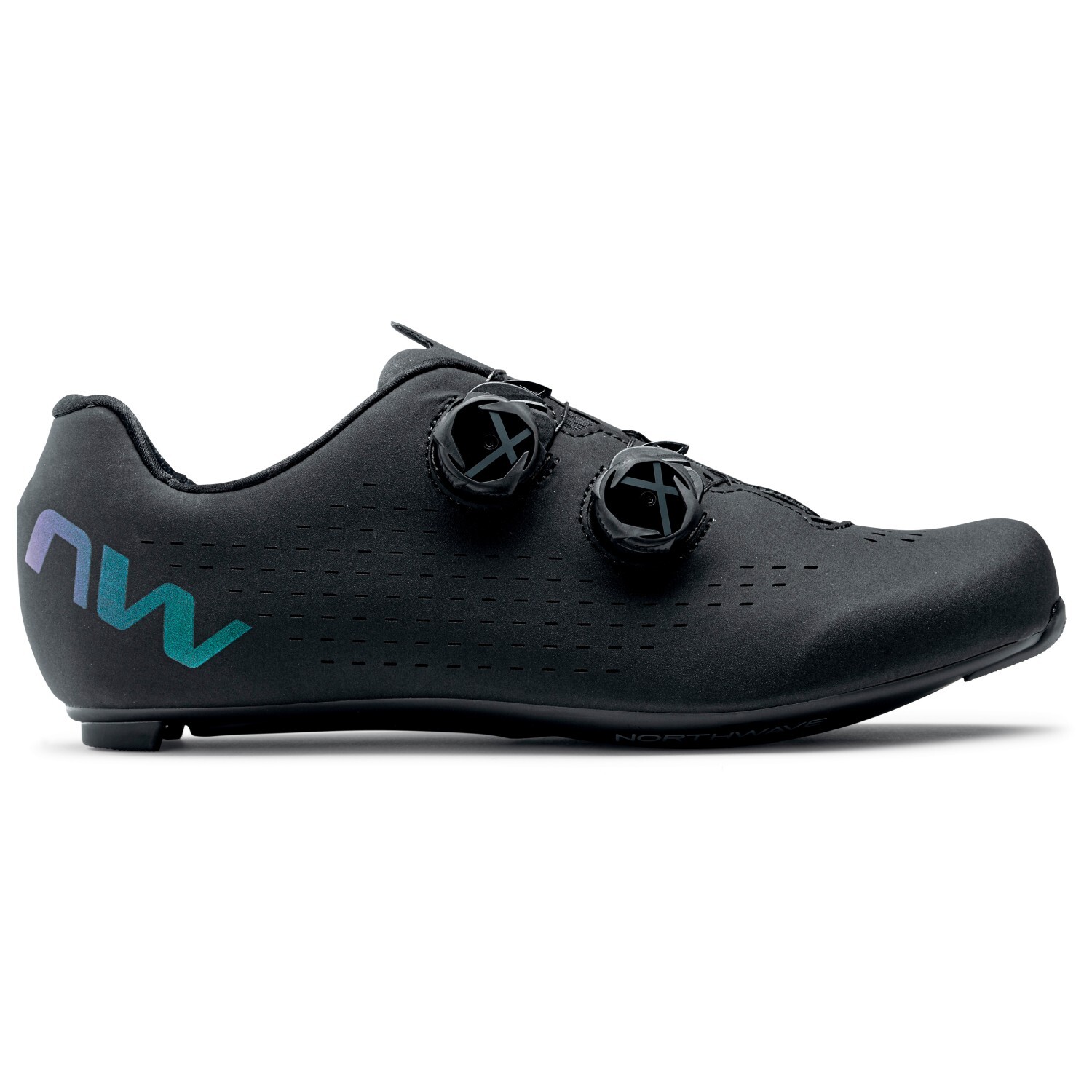 

Велосипедная обувь Northwave Revolution 3, цвет Black/Iridescent
