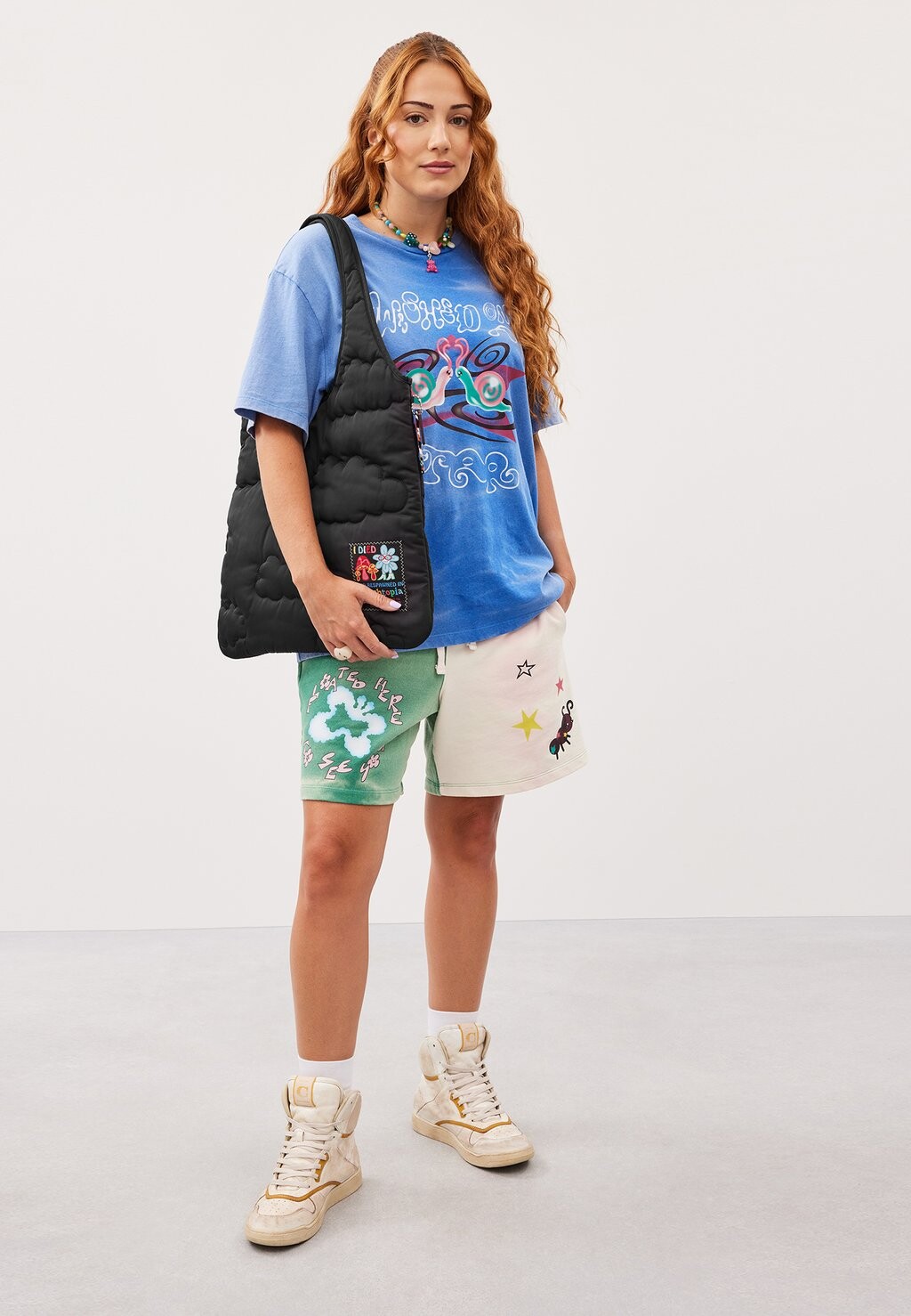 

СУМКА-ТОТЕ QUILTED CLOUD FLAT UNISEX Coach COACHTOPIA, черный