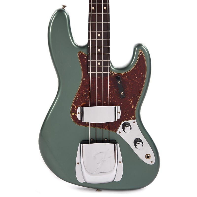 

Басс гитара Fender Custom Shop 1960 Jazz Bass Journeyman Aged Sherwood Metallic w/Rosewood Neck