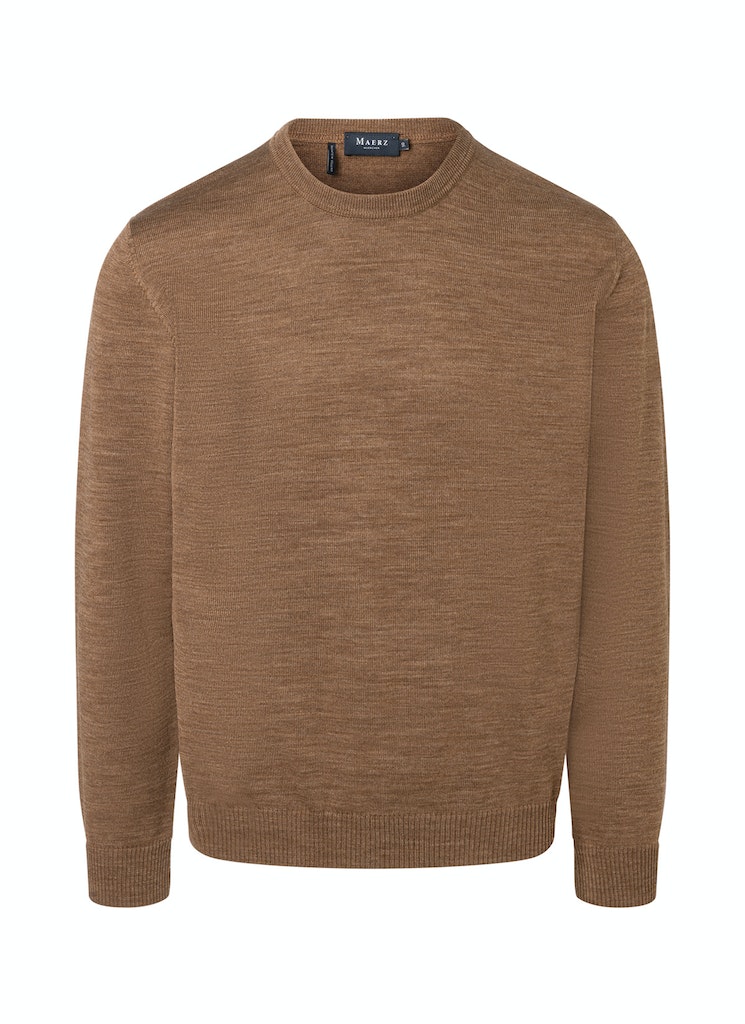 Пуловер März Rundhals1/1Arm, коричневый