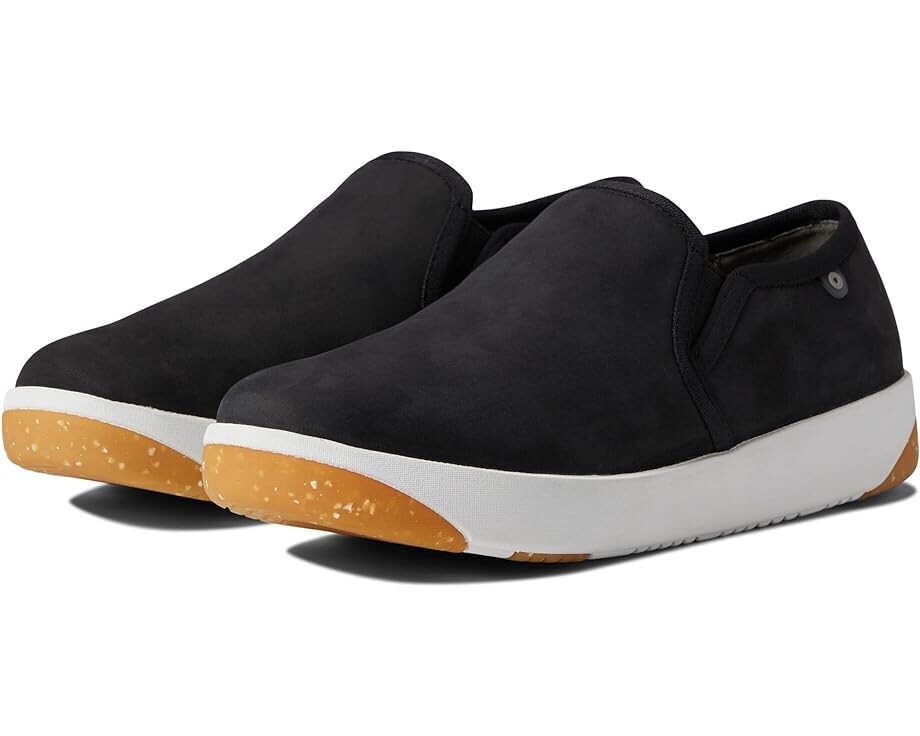 

Лоферы Bogs Kicker Slip-On Leather, черный
