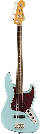 цена Басс гитара Squier Classic Vibe 60s Jazz Bass Laurel Neck Daphne Blue