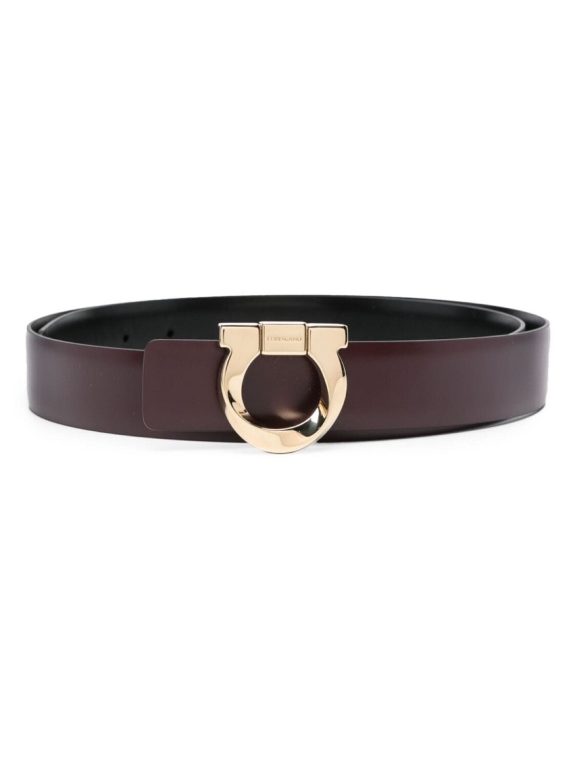 

Ferragamo ремень с декором Gancini, черный
