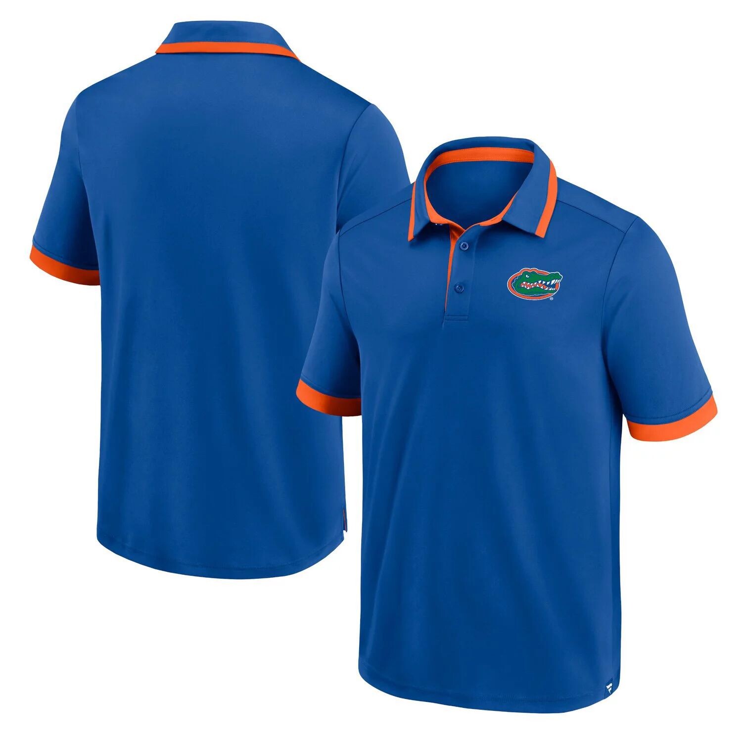 

Мужская фирменная футболка-поло в стиле колор-блок Royal Florida Gators Fanatics