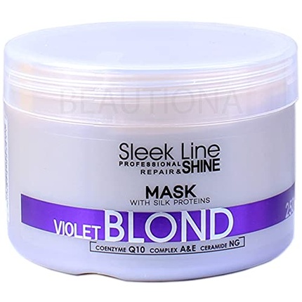 цена Sleek Line Violet Blonde Жемчужно-фиолетовая маска 250мл, Stapiz