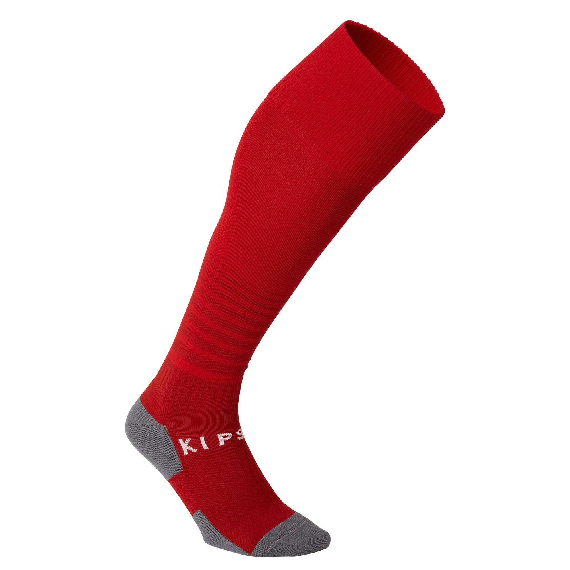 Футбольные носки Decathlon Viralto Club Kipsta, красный футбольные шорты для взрослых decathlon viralto club kipsta темно синий