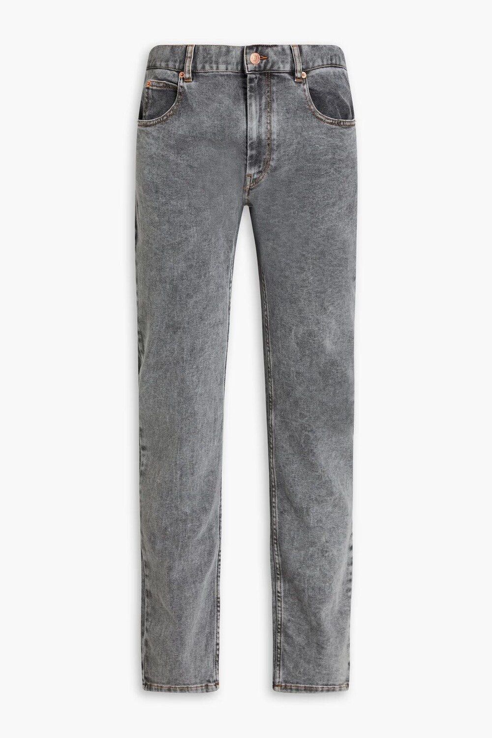 

Джинсы Kanh скинни из денима Isabel Marant, серый