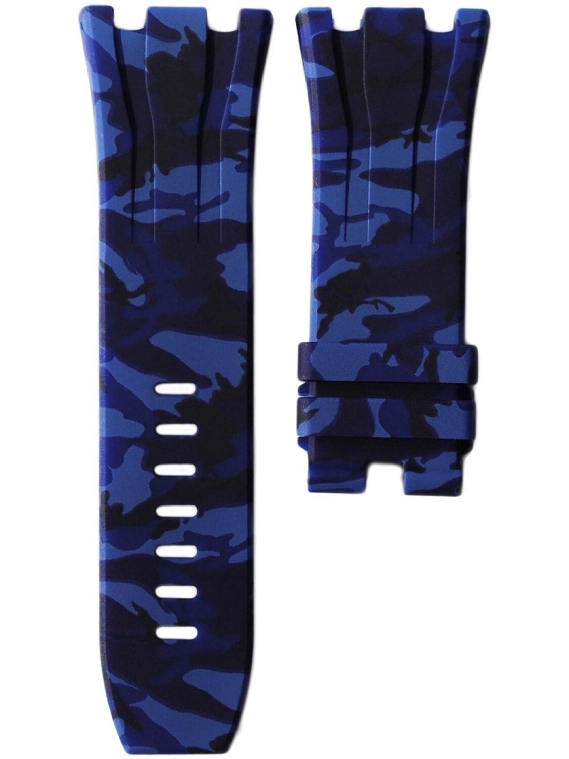 

Ремешок для часов Blue Camo (44 мм) Horus Watch Straps, синий