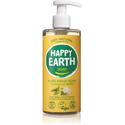 

Мыло для рук Happy Earth Жасмин Хо Вуд 300 мл — 100% натуральное