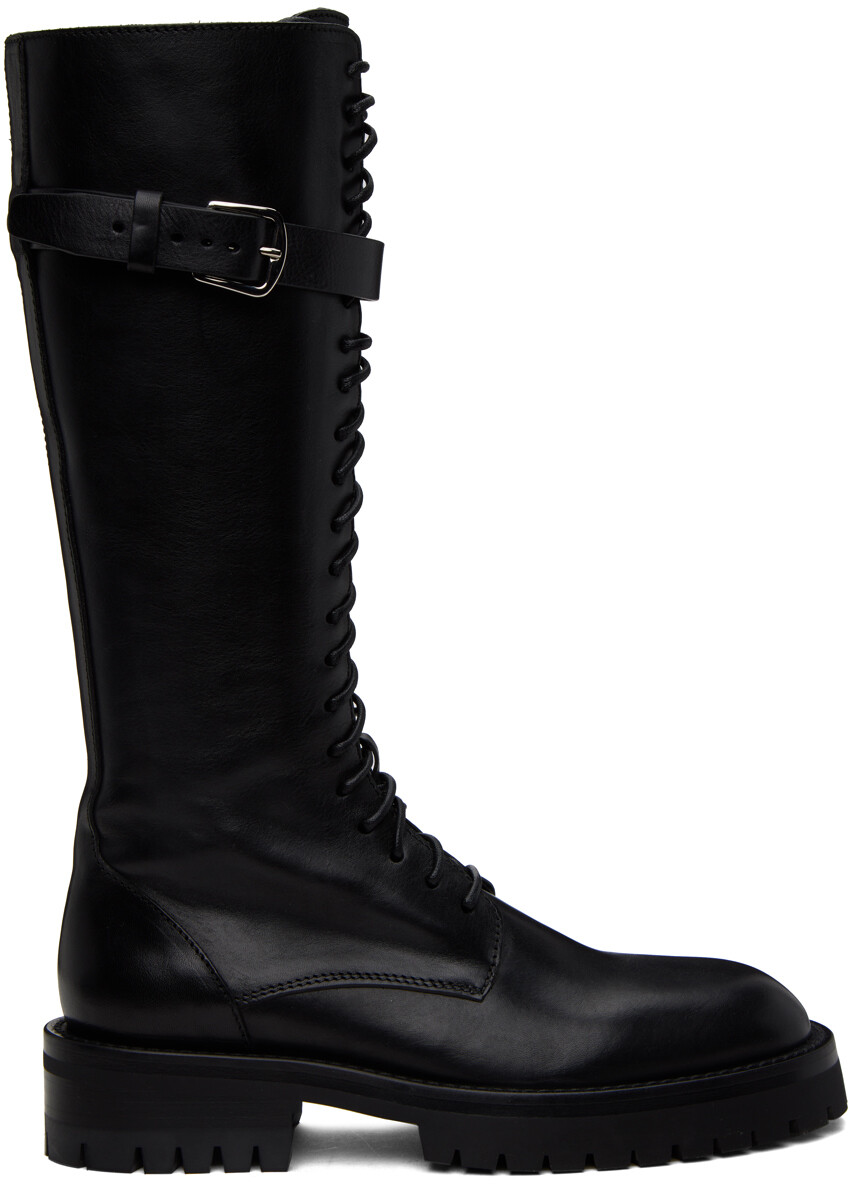 

Черные ботинки Ann Demeulemeester Lijsbet