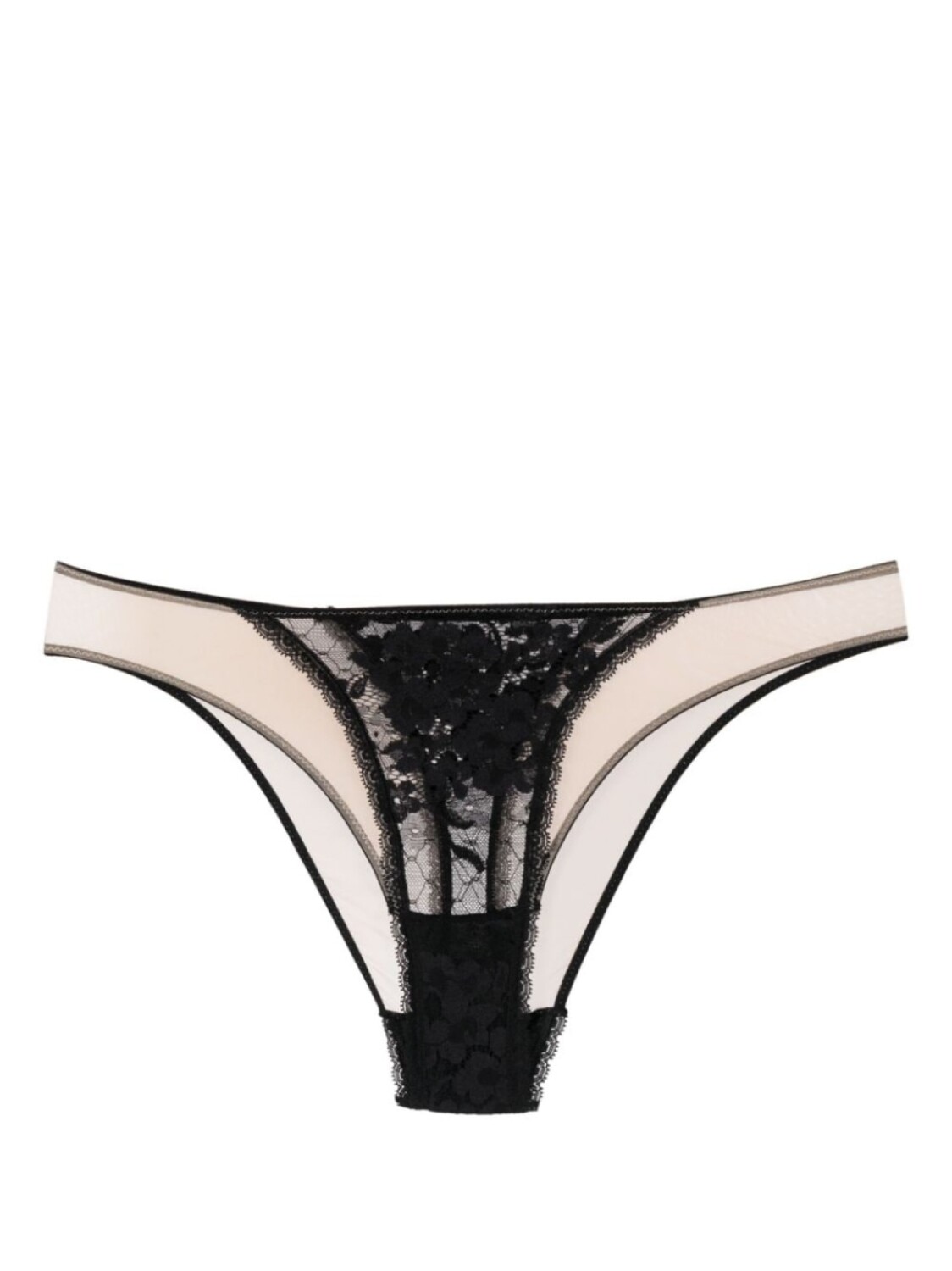 

Wolford полупрозрачные трусы-брифы, черный