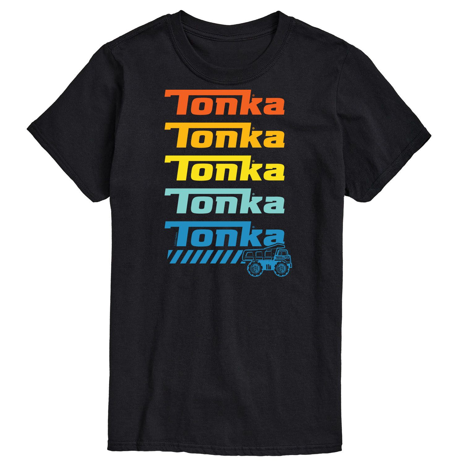 Футболка с логотипом Big & Tall Tonka, черный