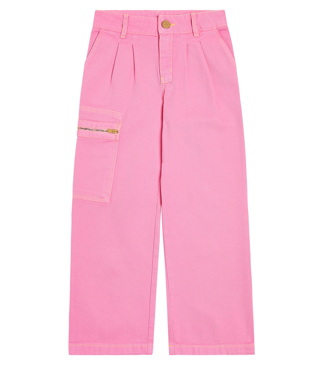 Le de nîmes большие джинсы карго Jacquemus Enfant, розовый джемпер jacquemus розовый