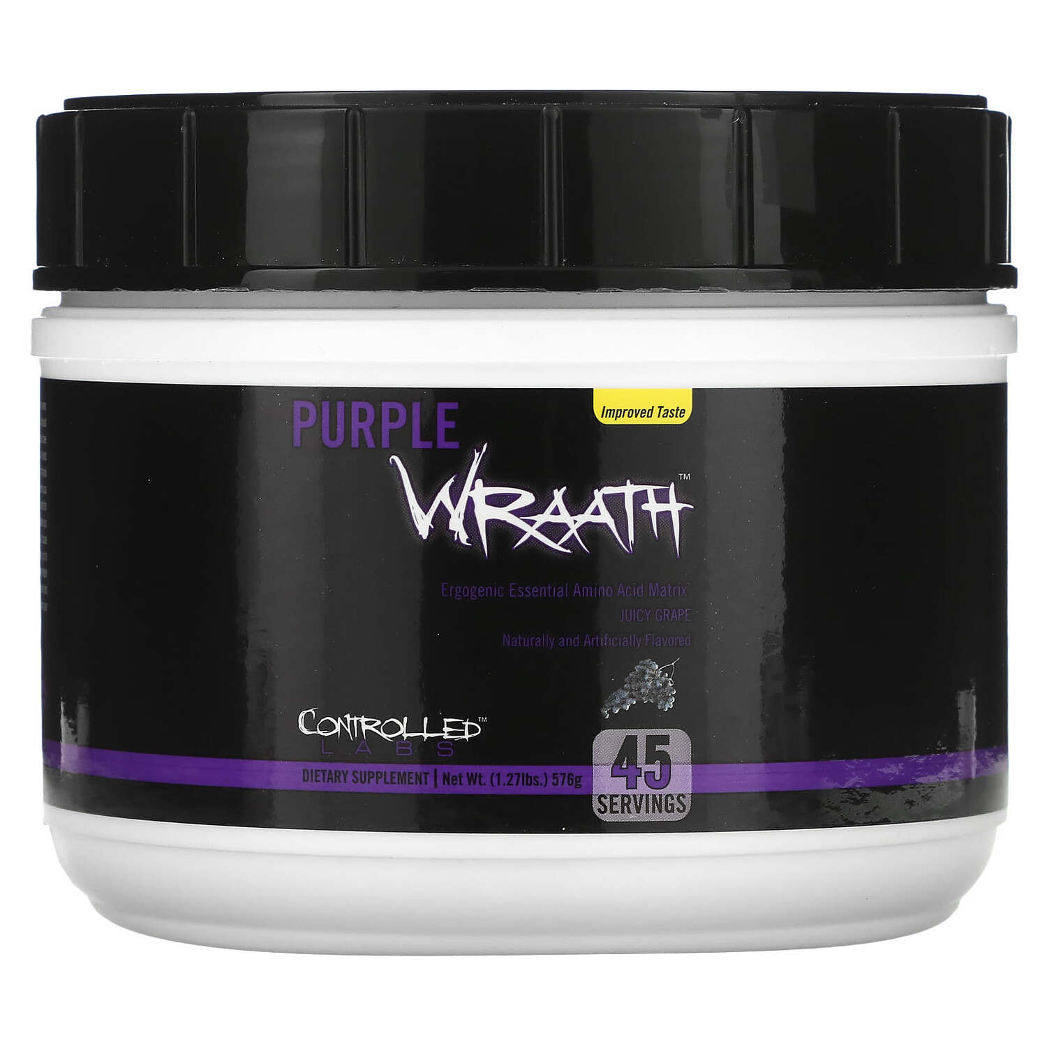 

Purple Wraath, сочный виноград, 576 г (1,27 фунта), Controlled Labs