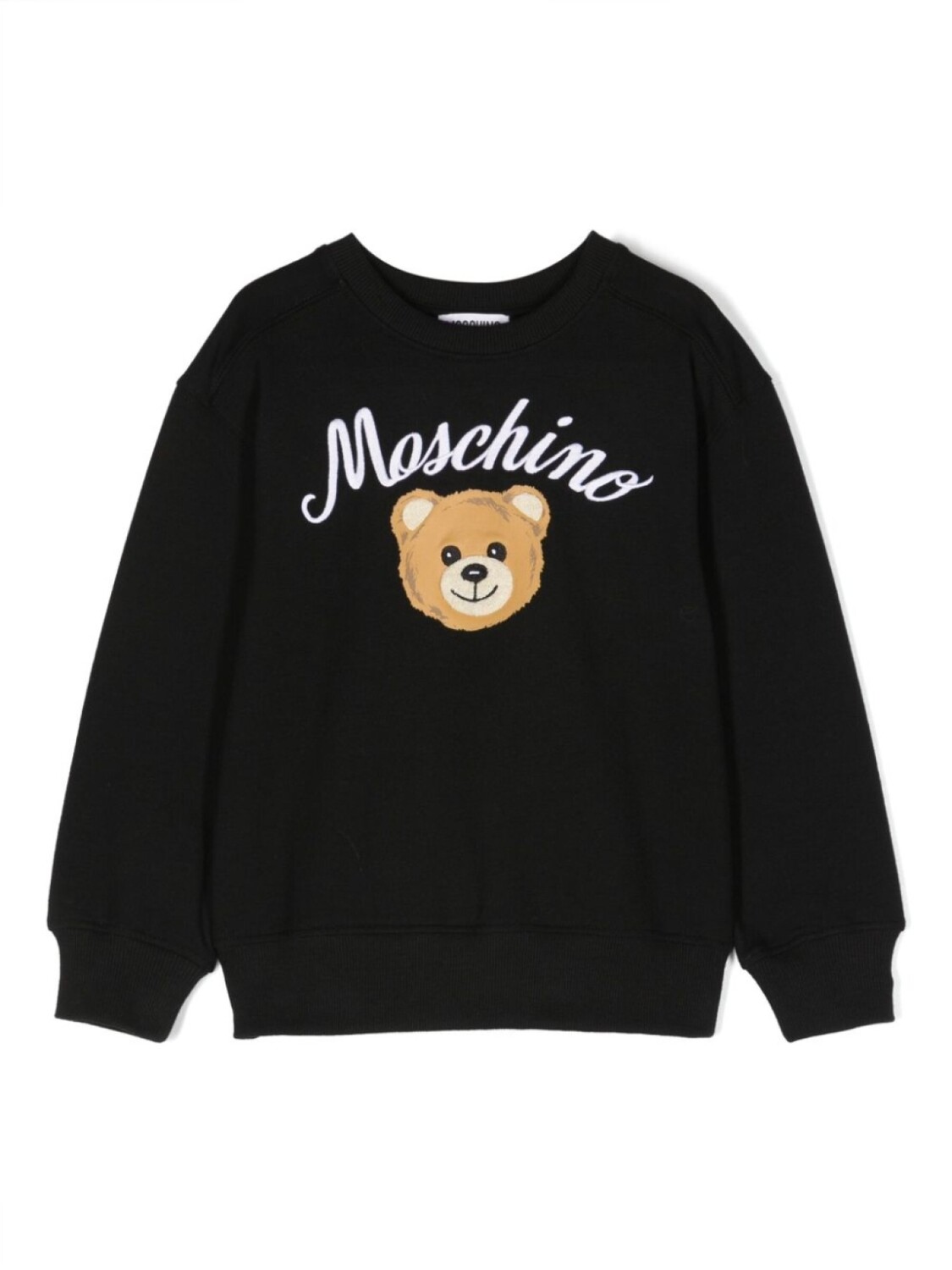 

Moschino Kids толстовка Teddy Bear с круглым вырезом, черный