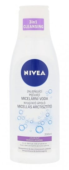 Мицеллярная очищающая вода 3в1 200мл Nivea Sensitive