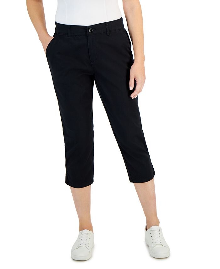 

Капри Petite Comfort Style & Co, черный