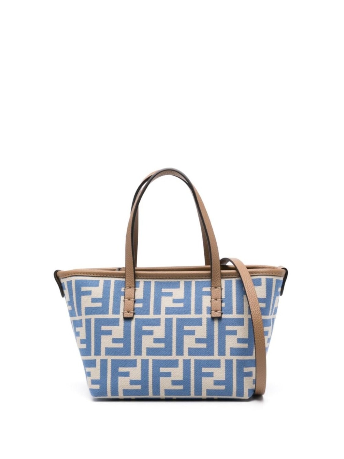 

FENDI сумка-тоут Roll размера мини, синий
