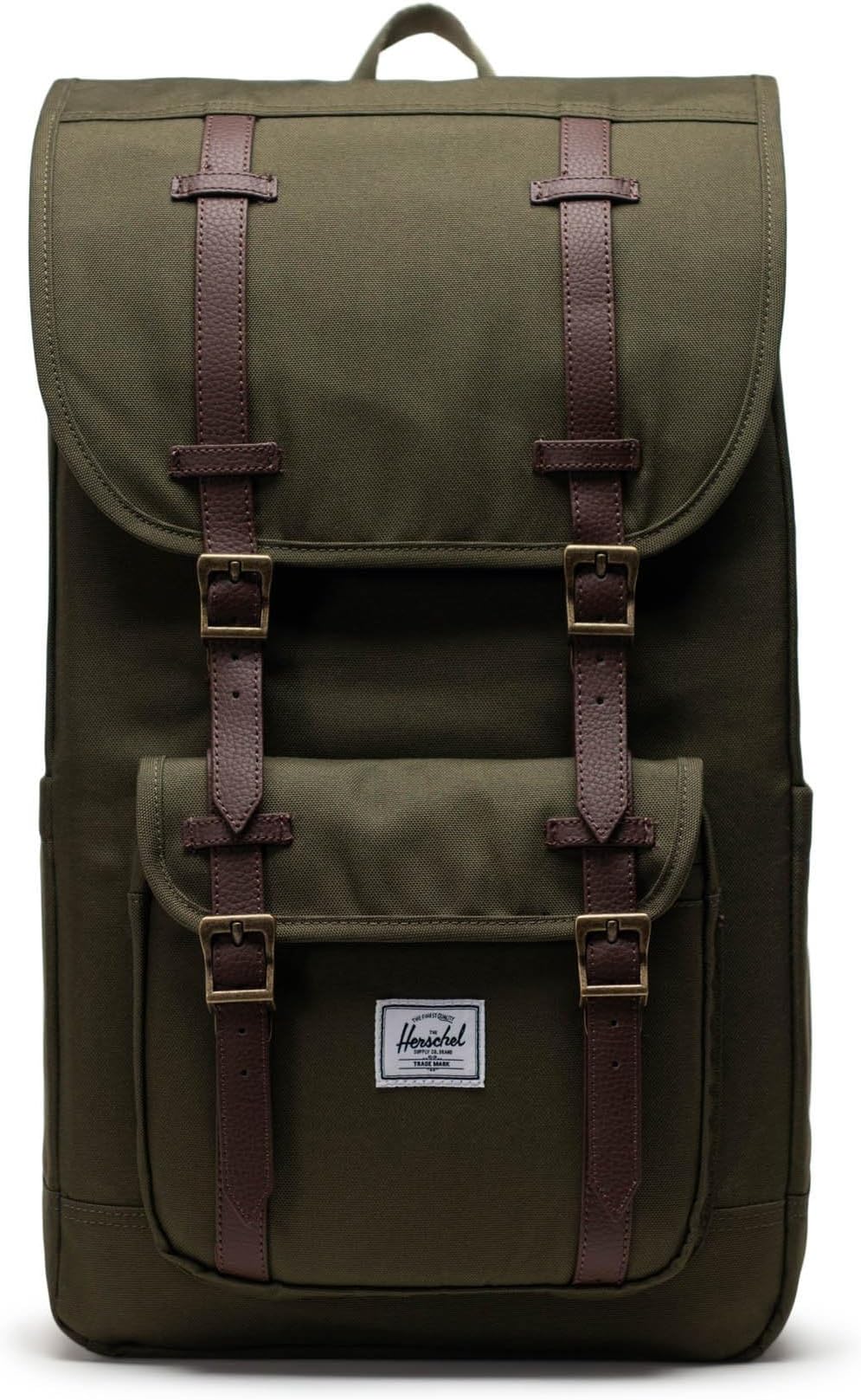 рюкзак heritage backpack herschel supply co цвет ivy green chicory coffee Рюкзак Little America Backpack Herschel Supply Co., цвет Ivy Green