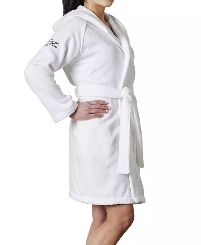 

Хлопковый банный халат Fairplay Lacoste Home, белый